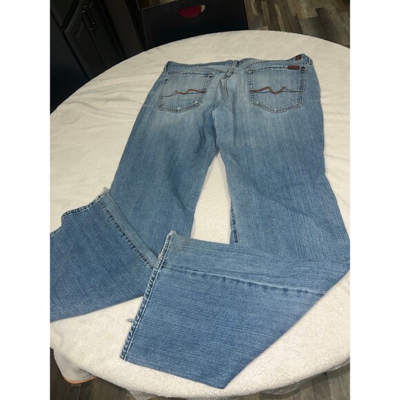 For all mankind button up jeans sz 38 *look at all pics for flaws - Picture 5 of 7
